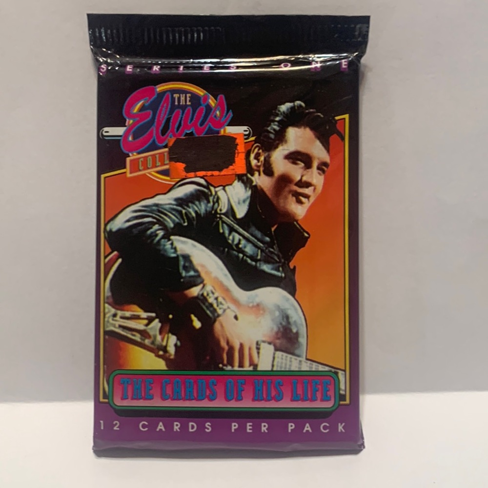 1992 The Elvis Collection The Cards of His Life 1 Sealed 12 Card Pack (MISC6)